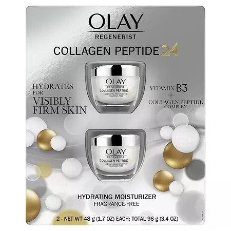 Olay Regenerist Collagen Peptide 24 Face Moisturizer (1.7 oz., 2 pk.) - Sam's Club