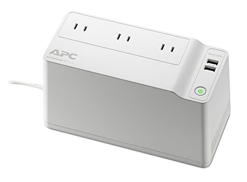 APC Back-UPS连接具有USB充电端口的BGE90M，120V网络不间断电源