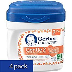 Gerber Good Start 非转基因温和奶粉 2段 27.8ozx4罐