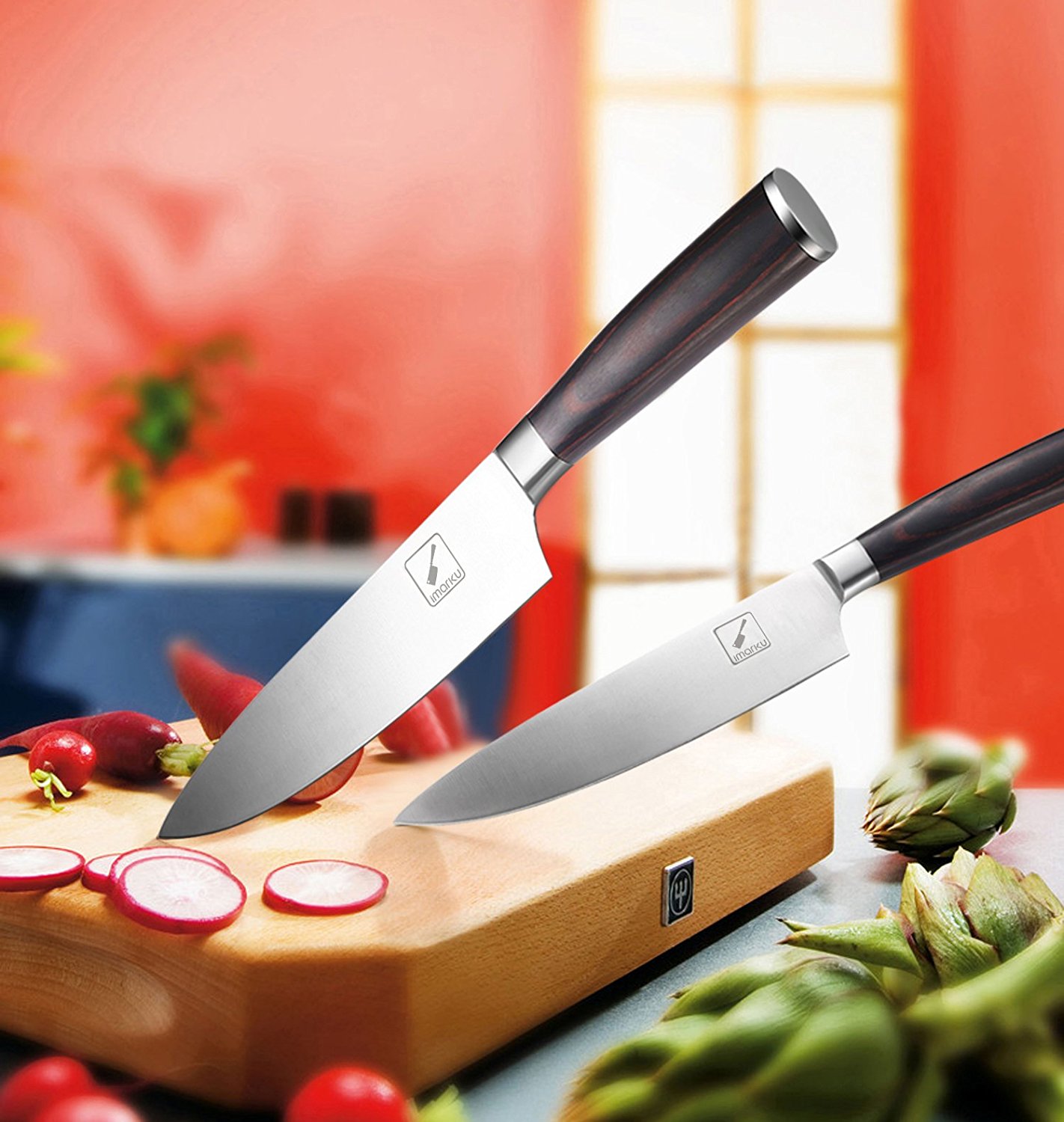 Imarku Pro 8英寸高碳不锈钢厨师刀