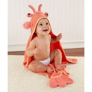 $14.99 Baby Aspen 连帽龙虾浴袍