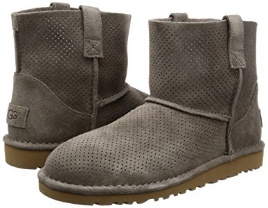 UGG Women's Classic Unlined Mini Perforated 女士短靴，多色可选