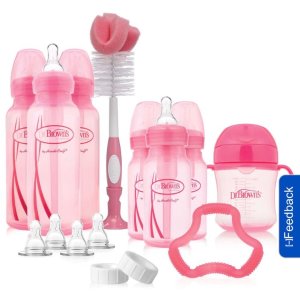 Dr Brown's Options Bottle Gift Set - Pink