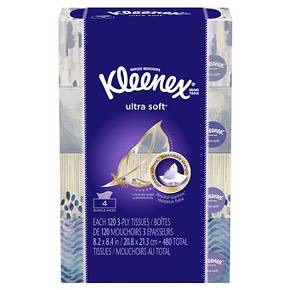 Kleenex® Ultra Soft Facial Tissues