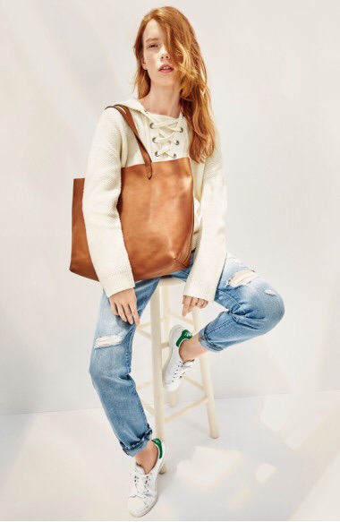 Madewell 'The Transport' Leather Tote