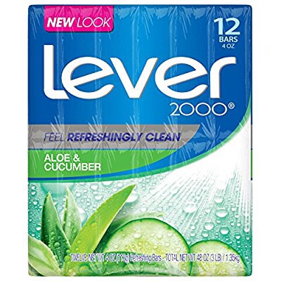 Lever肥皂（小黄瓜芦荟）12个