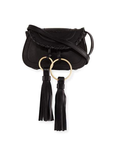 See by Chloe Polly Leather Crossbody Bag, Black