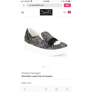 $29.99起 Saks off 5th 现有 chiara ferragni 鞋子 包 手机壳等特价