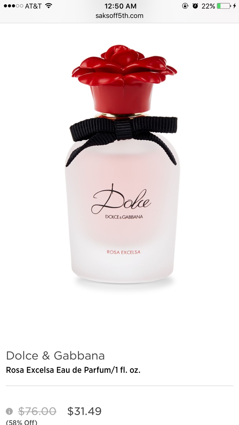 Dolce & Gabbana 香水 30毫升