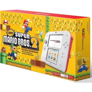 $79 手慢无 Nintendo 任天堂2DS - 猩红色w /新超级马里奥兄弟2捆绑