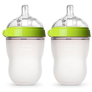 Comotomo 防胀气母乳实感奶瓶 8oz 两个装