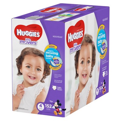 Huggies® Little Movers 纸尿裤 经济包
