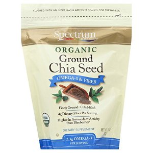 Spectrum Essentials Organic Ground Chia Seeds, 10 Ounce
