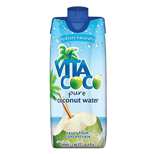 Amazon现有大支装Vita Coco Coconut Water 椰子水 33.8 Ounce (Pack of 4)