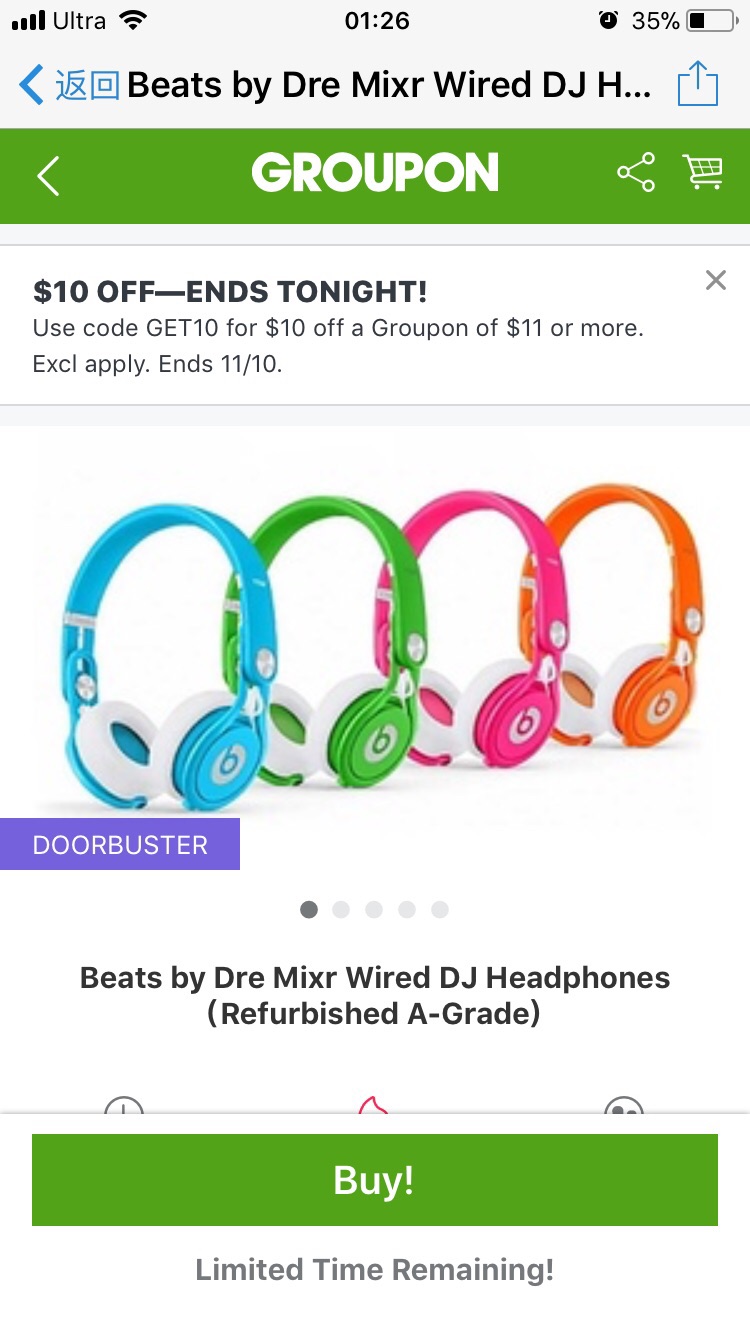 Beats 有线DJ耳机