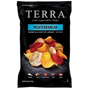 TERRA Vegetable Chips, Mediterranean Herbs and a Hint of Lemon, 6.8 Ounce