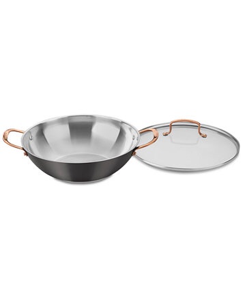 Cuisinart Onyx Black & Rose Gold All-Purpose Pan & Lid, a Macy's Exclusive Style - Cookware & Cookware Sets - Kitchen - Macy's