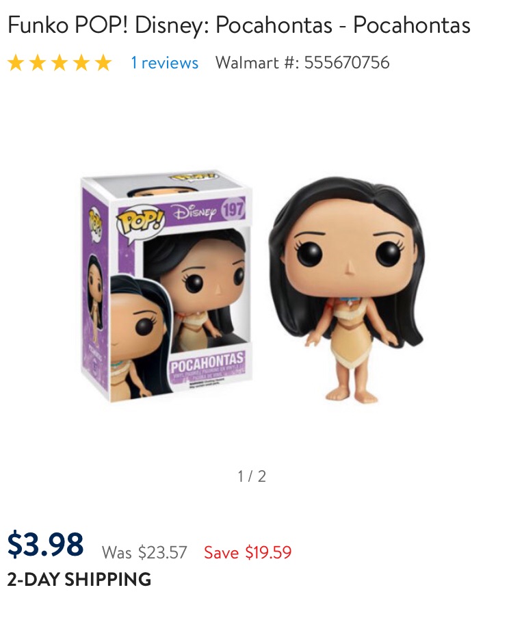 Walmart：多款FUNKO POP 玩偶