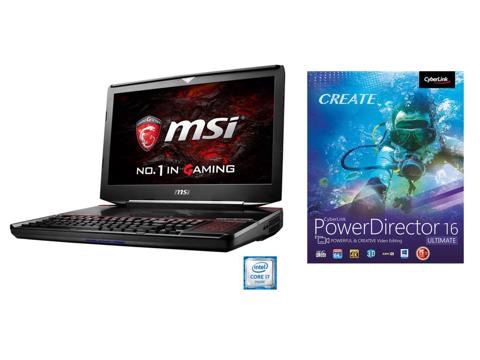 MSI 18.4" GT83VR TITAN SLI-023 Intel Core i7 6820HK (2.70 GHz) NVIDIA GeForce GTX 1070 SLI VR Ready 64 GB Memory 512 GB SSD
