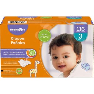 Babies R Us Size N-6 Super Pack Diapers