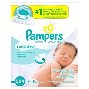 Pampers 帮宝适敏感型婴儿湿巾 504片