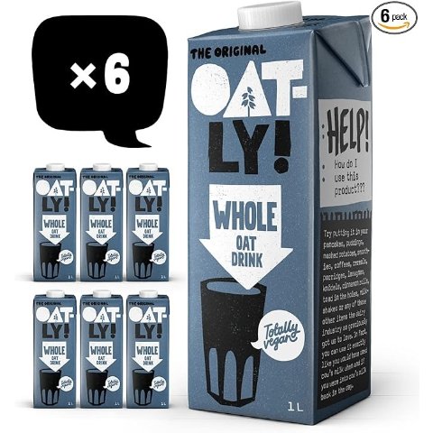 OATLY 全脂燕麦奶 1L*6