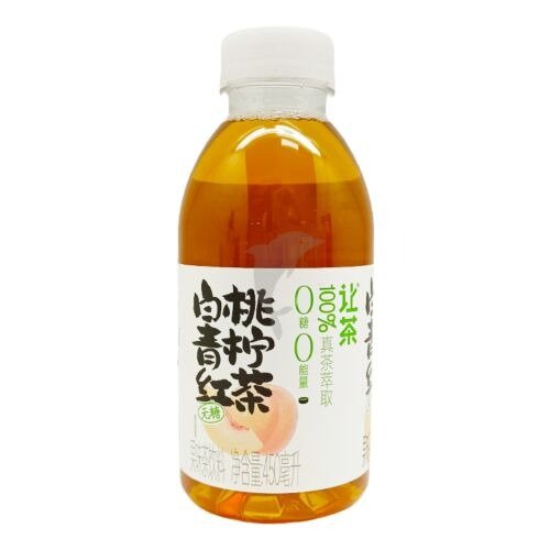 让茶 白桃青柠红茶 450ml