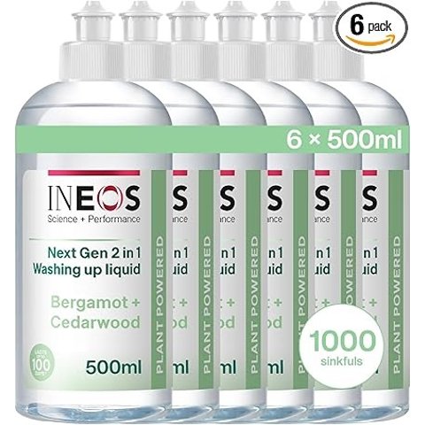 INEOS 2合1 洗手洗碗液 Bergamot + Cedarwood