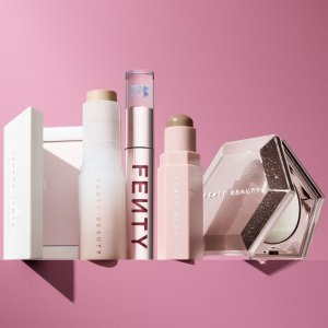 Fenty Beauty 狂欢好价！钻石高光£21、细闪丰唇蜜£12