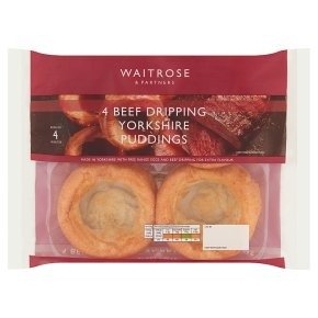 Waitrose 牛肉滴油约克郡布丁 4个 192g