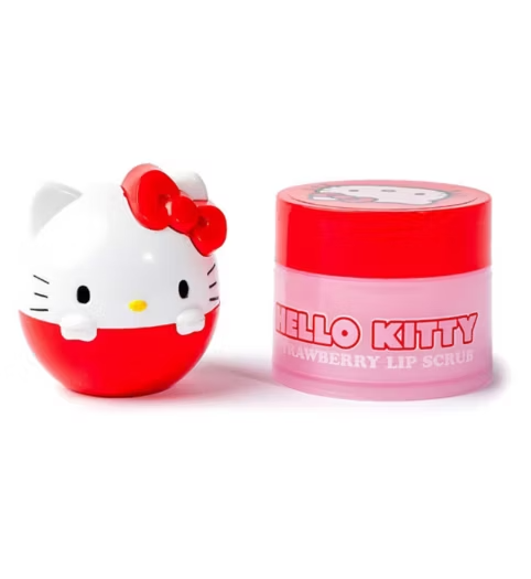 Hello Kitty 唇膏+唇部磨砂