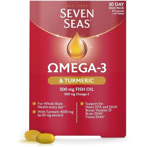 omega-3 鱼油+姜黄