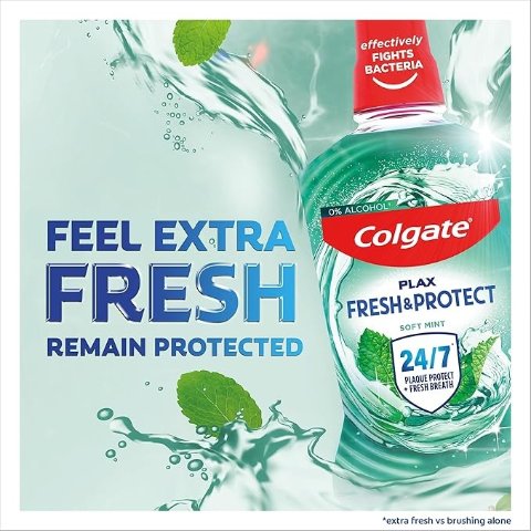 Colgate 高露洁薄荷清新漱口水