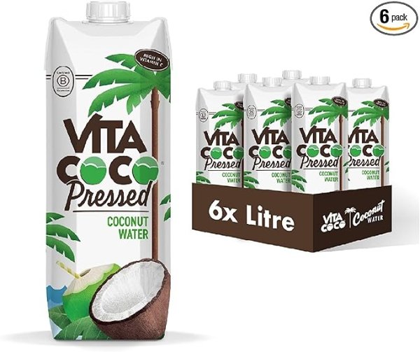 Vita Coco 压榨椰子水 1L x 6