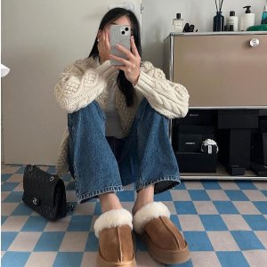 UGG 百镑挖宝！铅笔靴£107 厚底银色雪地靴£89