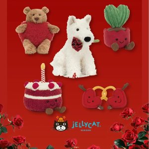 卖爆了❗Jellycat 2025情人节同心锁£30、嘶嘶蛇£36