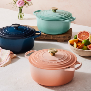 Le Creuset、Staub等 高颜值炖锅闪促 煲汤神器！蒸烤都行