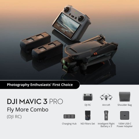 Mavic 3 Pro Fly More套装 (RC)