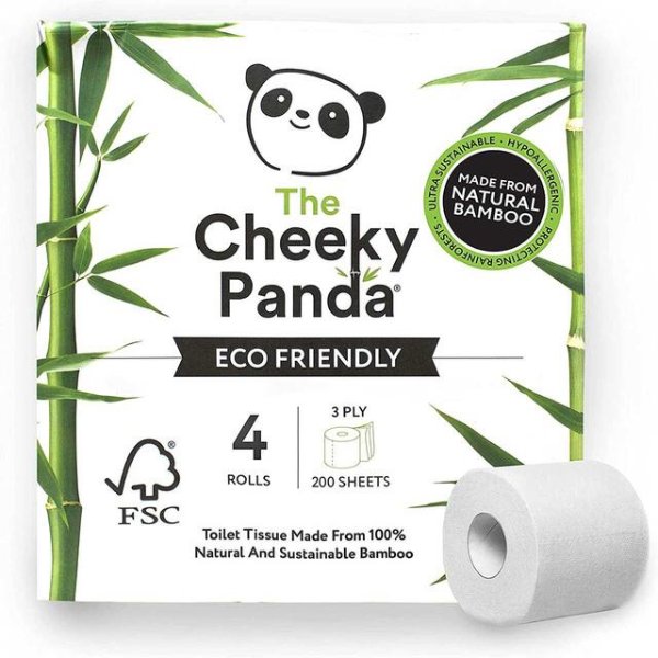 Cheeky Panda 厕纸4卷