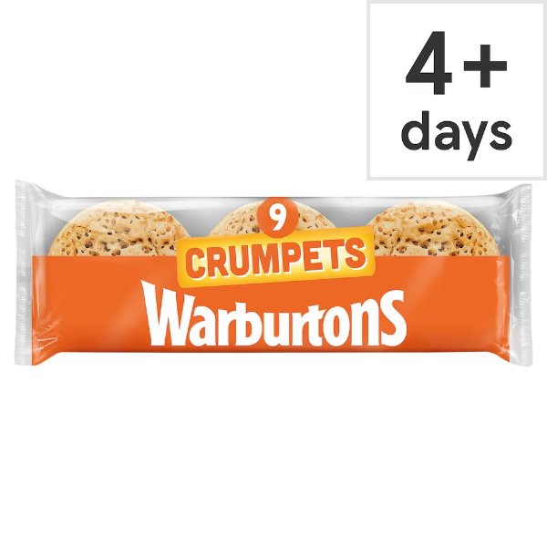 Warburtons 松饼 9包