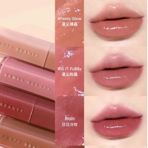 Fenty Beauty 狂欢好价！Jaden同款星辰粉晶丰唇棒£17