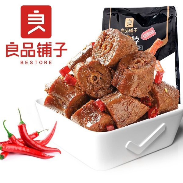 良品铺子 烧烤鸭脖食小包装190g