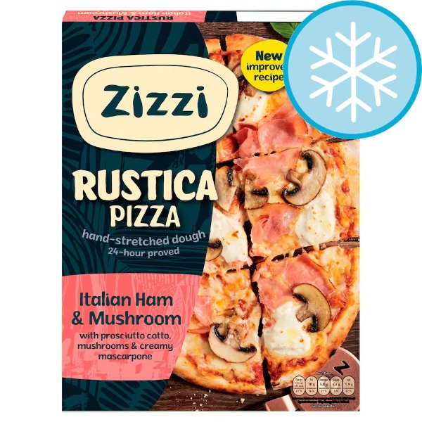 Zizzi Rustica 火腿蘑菇披萨415G