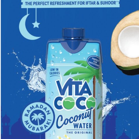 无门槛8.5折！6 x 1L装£13Vita Coco 网红椰子水闪促 330ml装低至£1/瓶 清甜低卡销冠