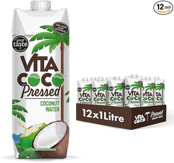 Vita Coco 压榨椰子水 1L x 12