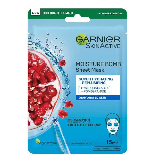 Garnier 红石榴抗老保湿面膜