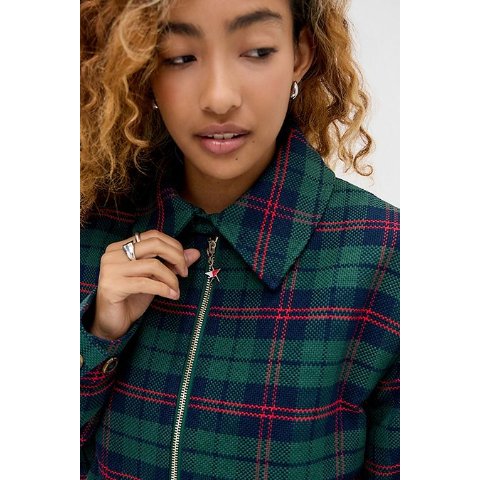Tommy GirlTartan 夹克 加厚