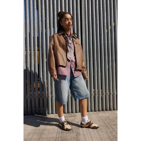 BDGLuca 短款皮夹克