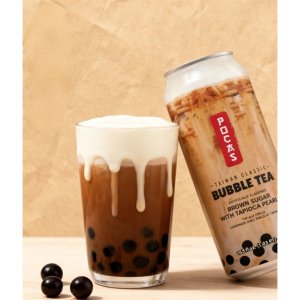 POCAS 黑糖奶茶饮料 490ml