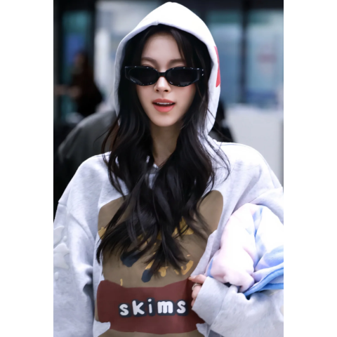 棉质抓绒连帽衫